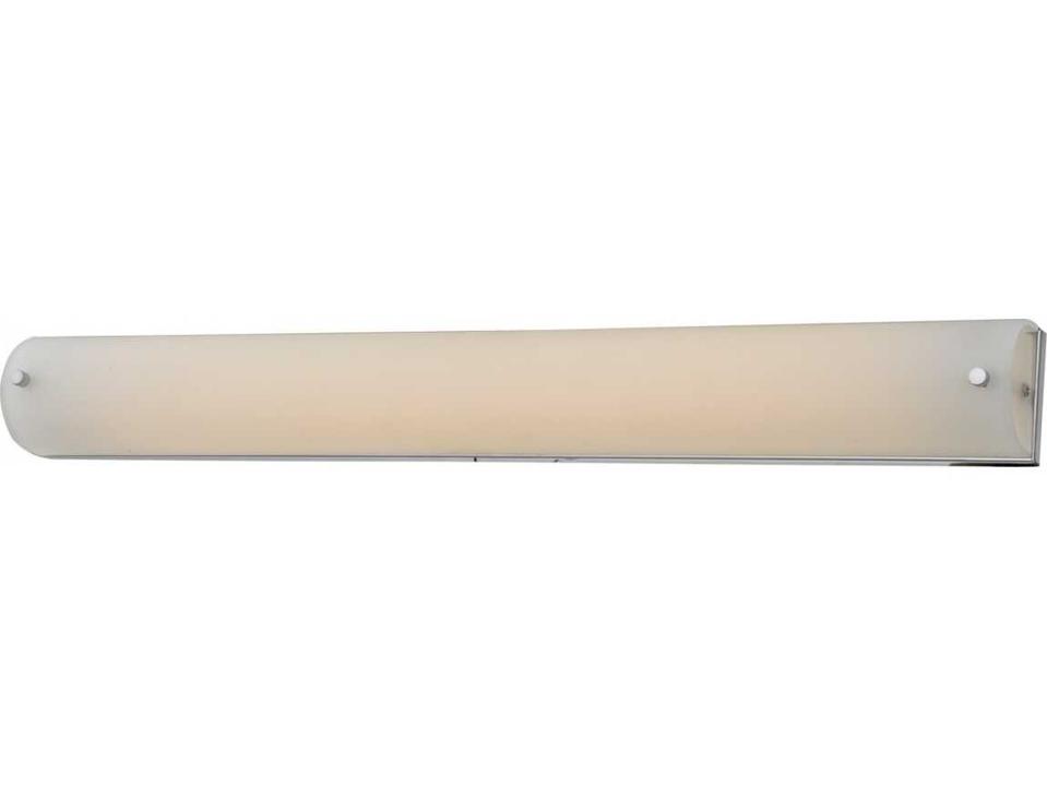 Cermack St. 18-Inch LED Wall Sconce in Polished Chrome with Glass Diffuser