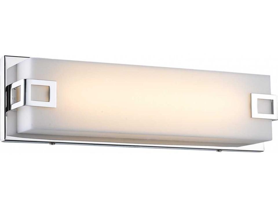 Cermack St LED Vanity Light Modern Polished Chrome