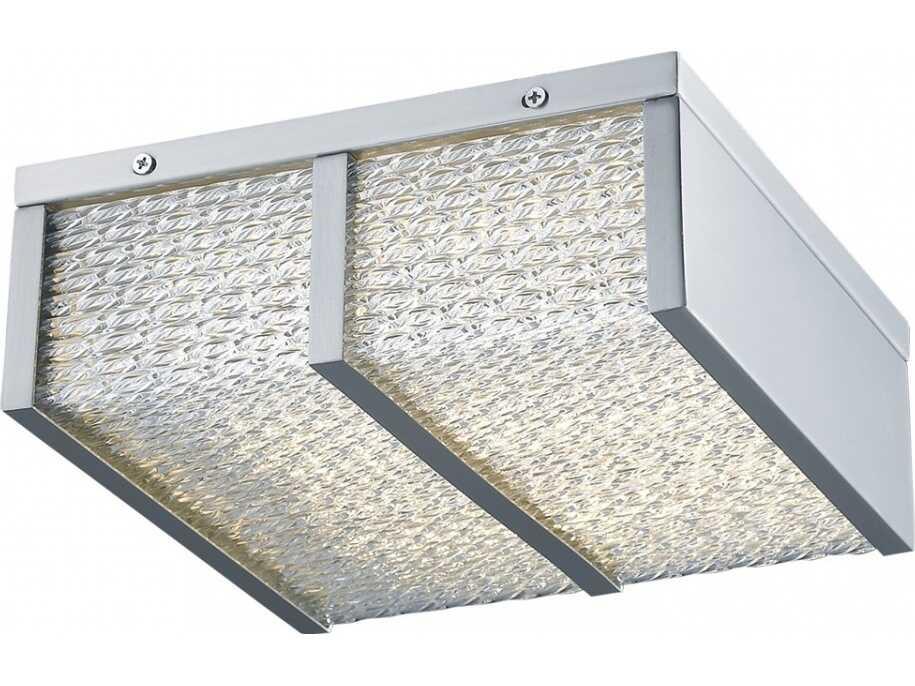 Cermack St Flush Mount Polished Chrome Modern LED