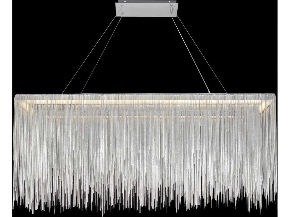Fountain Ave Chrome Island Pendant