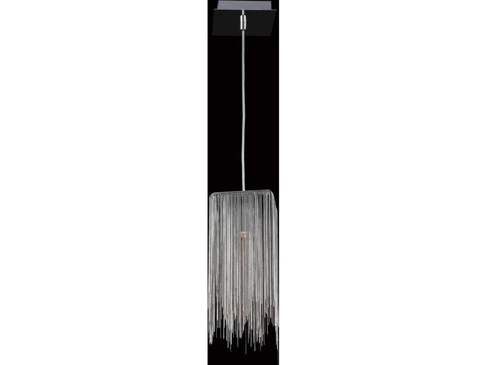 Fountain Ave Pendant Light Modern Chrome