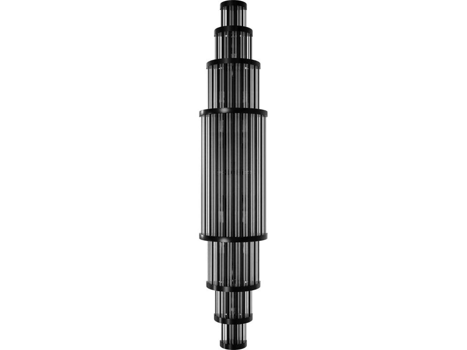 Waldorf Collection Wall Sconce Polished Gunmetal