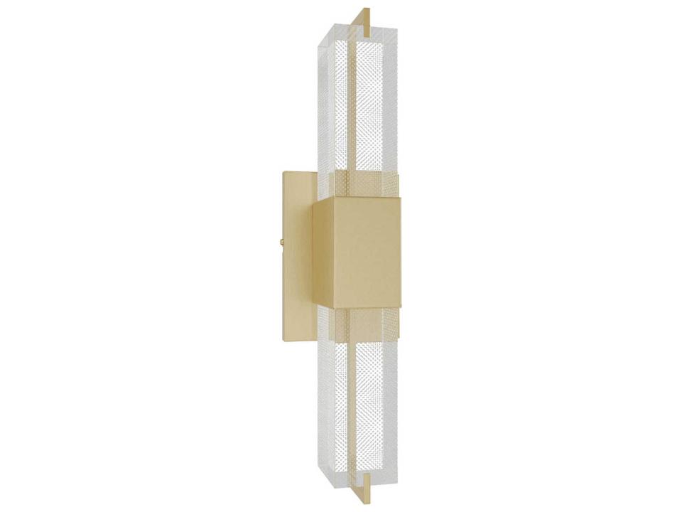 Original Glacier Wall Sconce in Brushed Brass