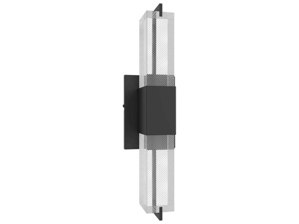 The Original Glacier LED Wall Sconce Modern Black Fixture