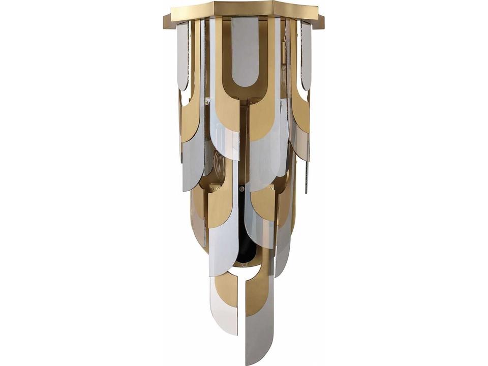 Paramount Wall Sconce Aged Brass Five-Light