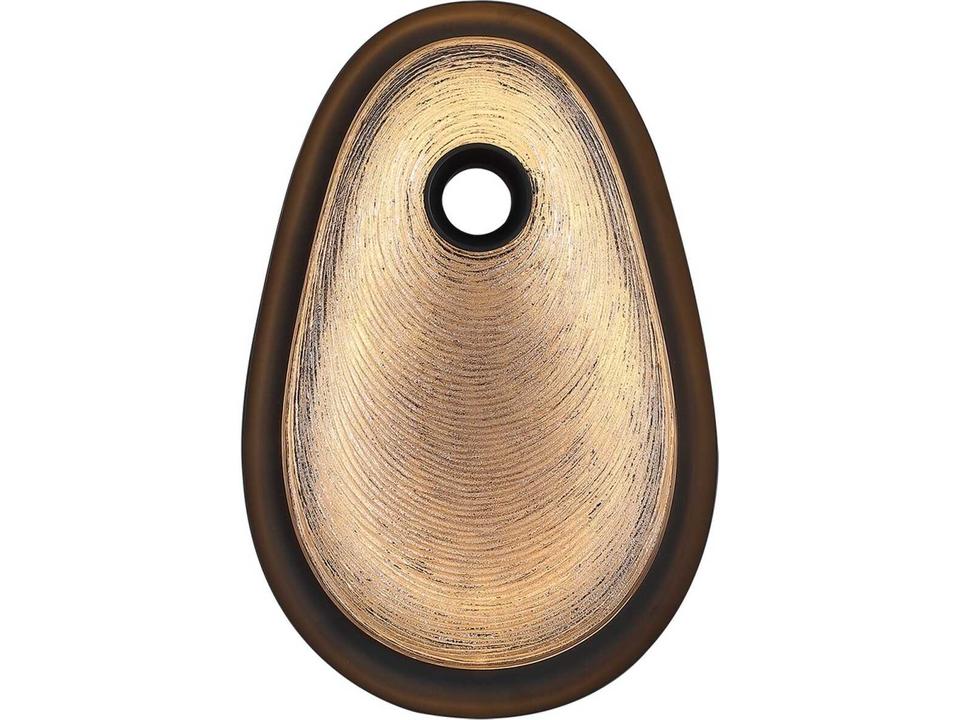 Palmea LED Wall Sconce in Matte Black