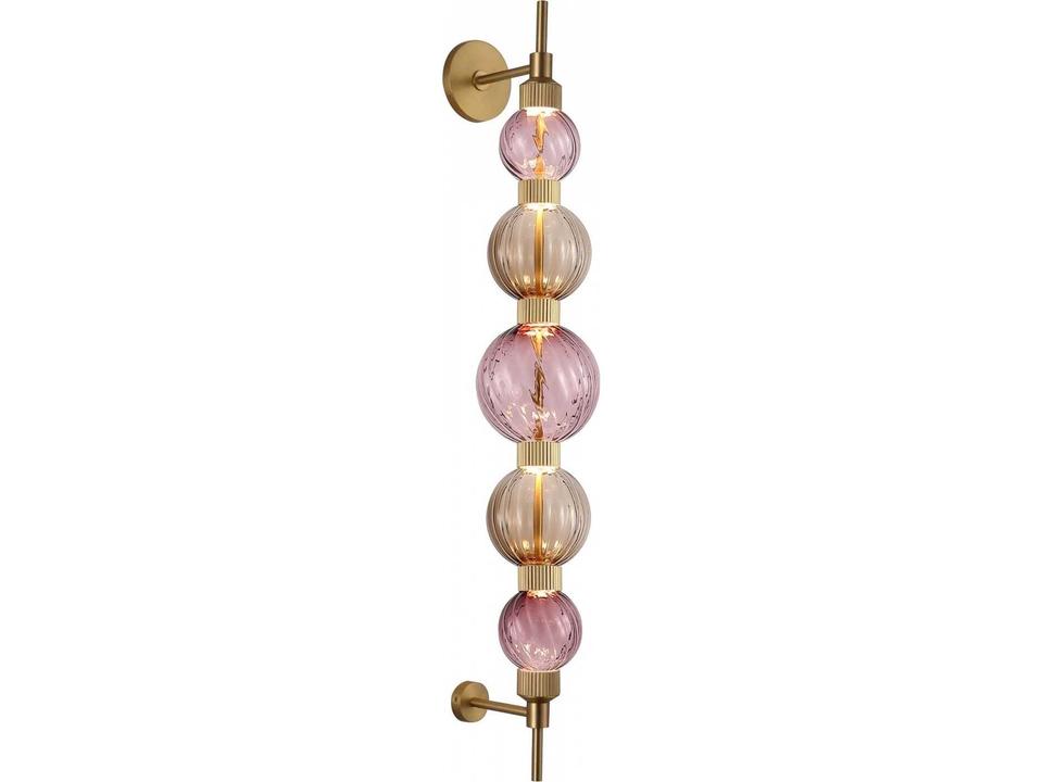 Zayna LED Wall Sconce in Aged Brass
