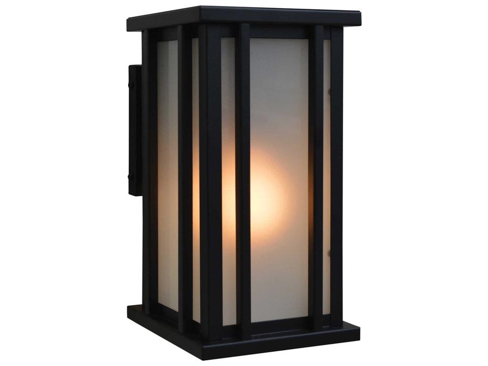 Glencoe 1-Light Outdoor Wall Sconce Craftsman Mission Style