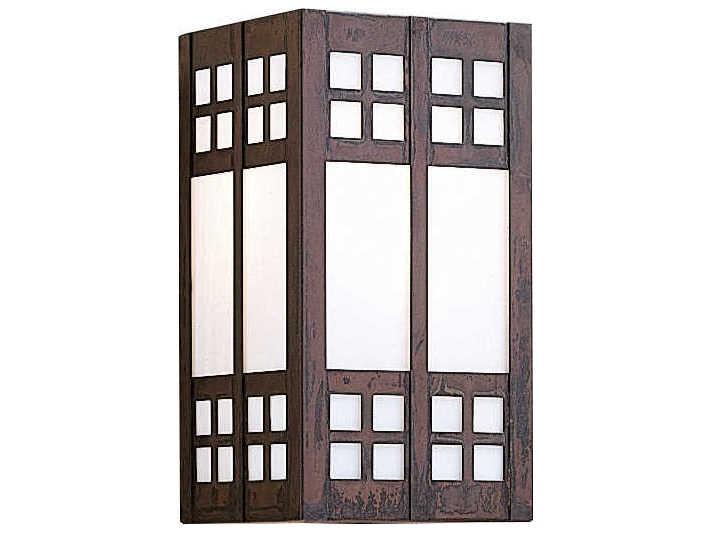 Glasgow 1-Light Wall Sconce with Arts and Crafts Style