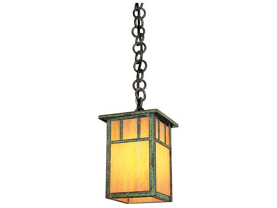 Huntington 1-Light Solid Brass Outdoor Hanging Light