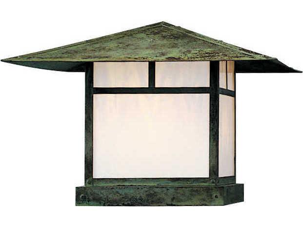 Monterey Outdoor Column Mount Light Craftsman Style