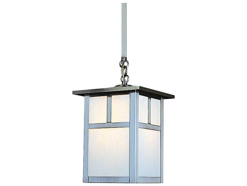 Mission 1-Light 10-Inch Stem Hung Pendant