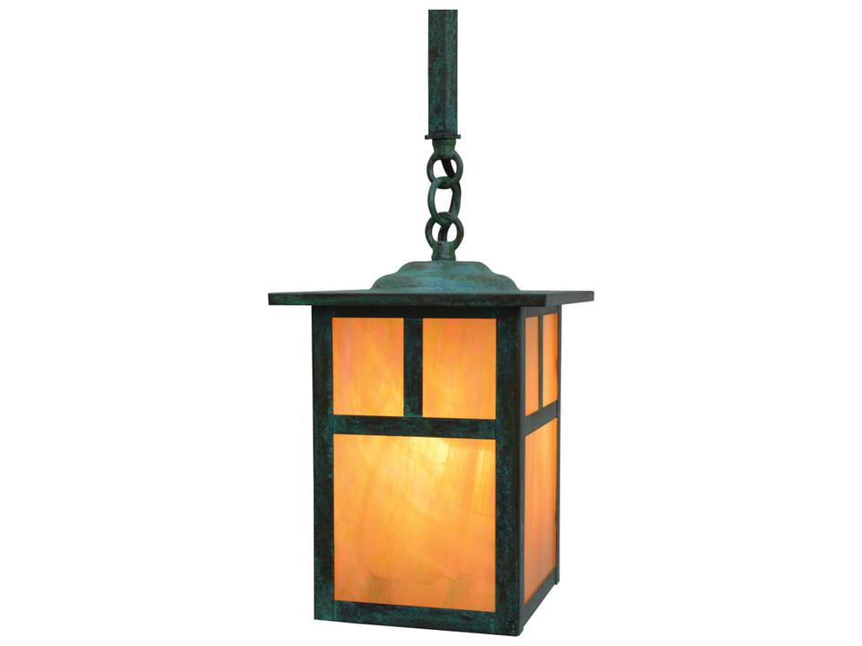 Mission 6-Inch 1-Light Stem Hung Pendant Light