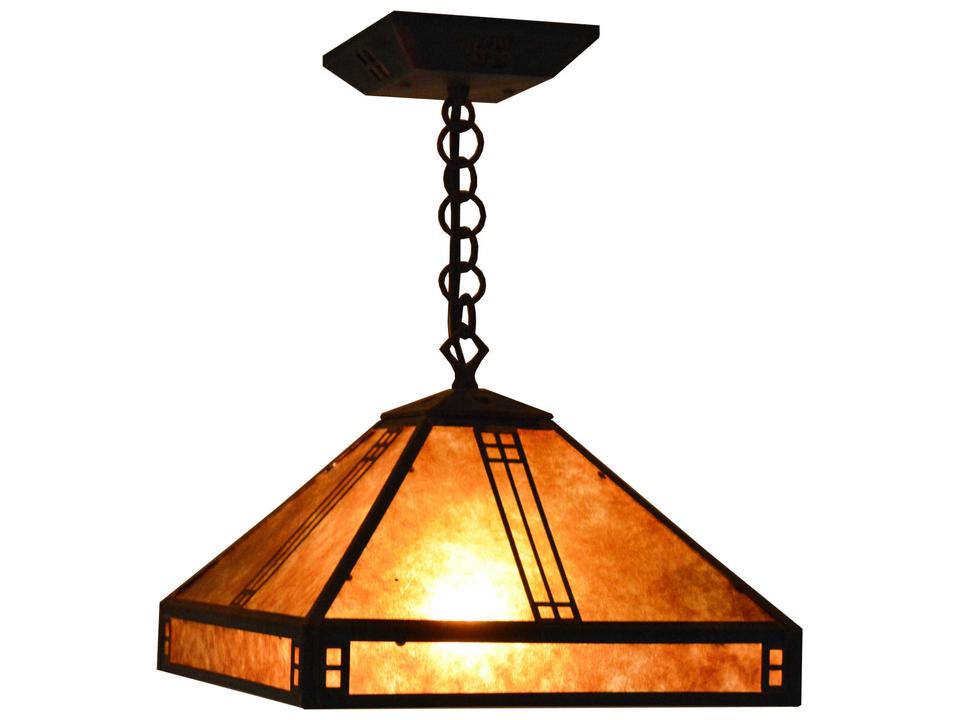 Prairie 1-Light 12-Inch Pendant Light with Customizable Finish