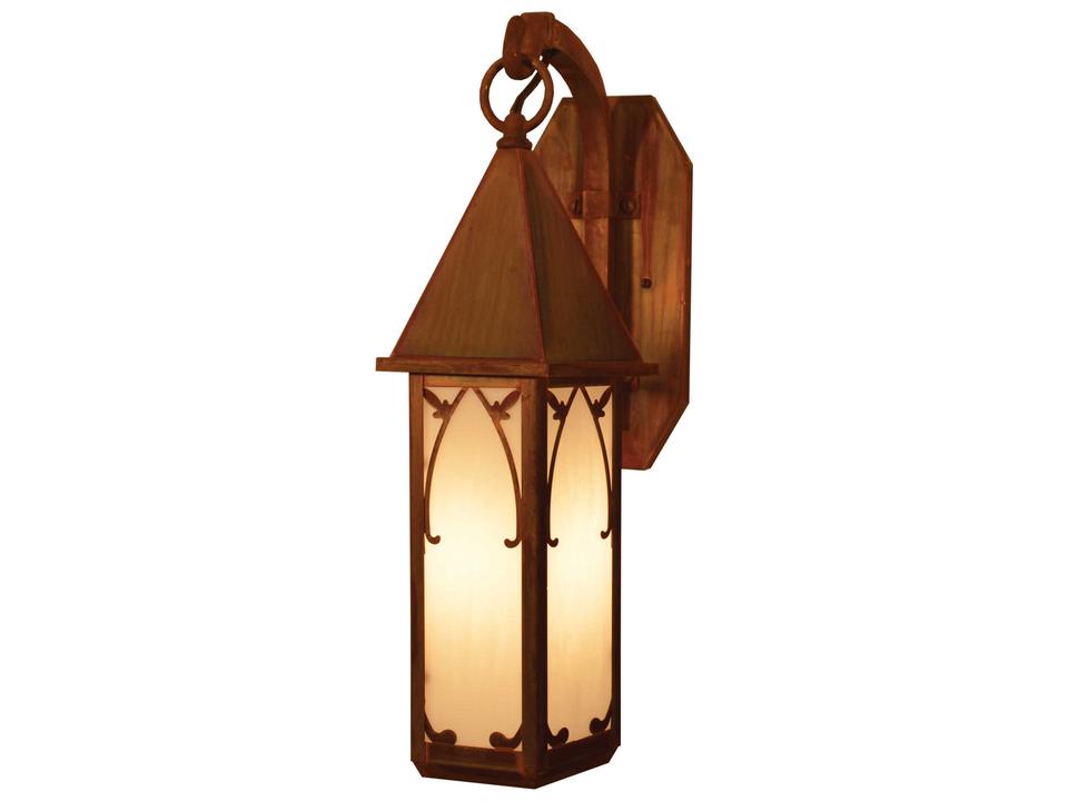 Saint George Craftsman Outdoor Wall Sconce