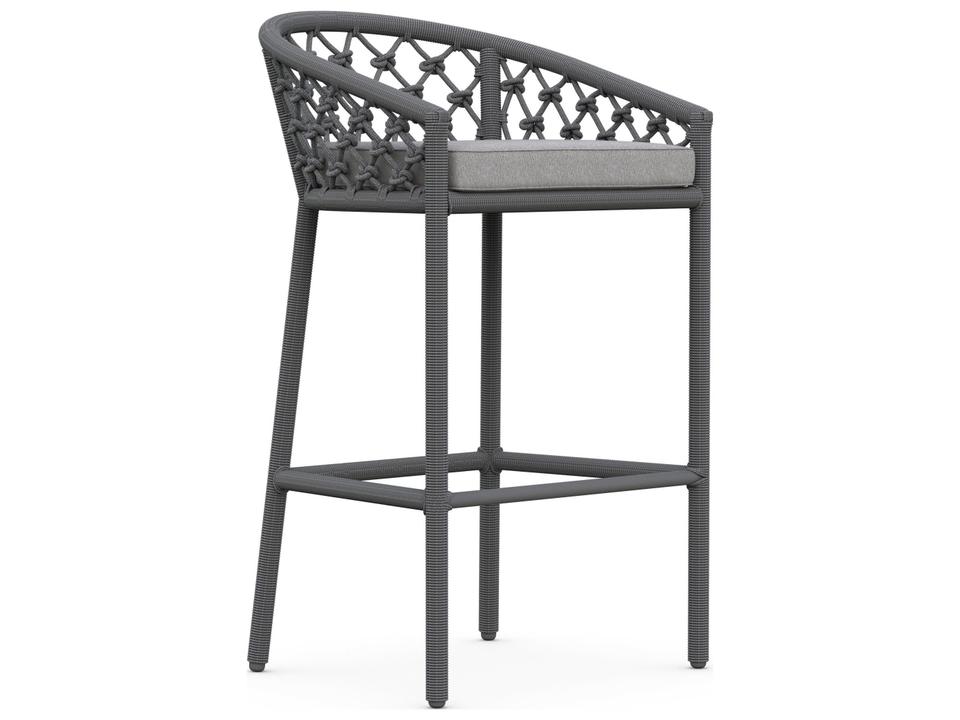 Amelia Woven Rope Bar and Counter Stool