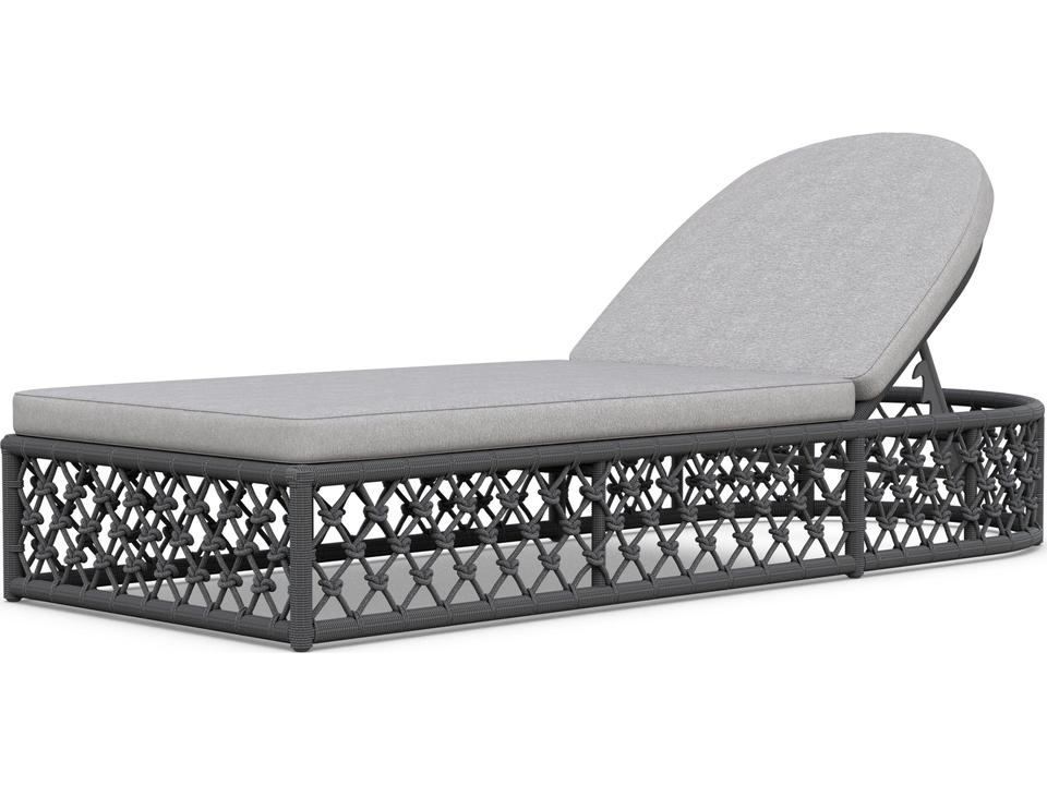 Amelia Chaise Lounge Outdoor Rope Patio Furniture