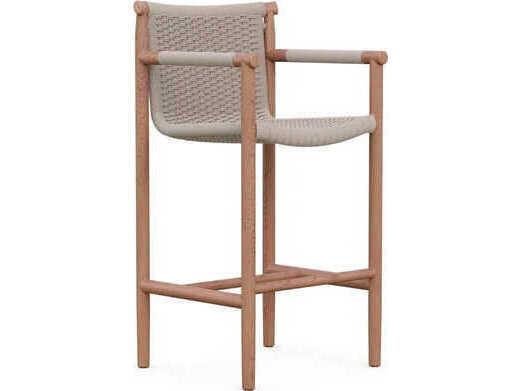 Boca Bar Stool Teak and Rope