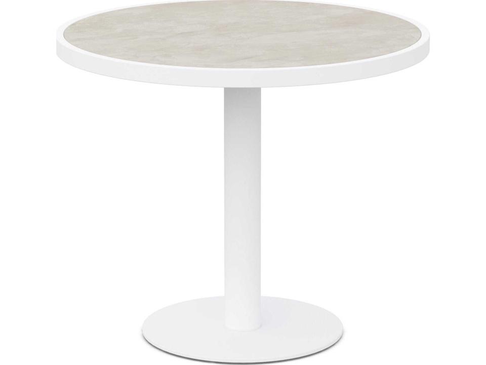 Bordeaux 35-Inch Square Outdoor Dining Table with Albarium Dekton Top