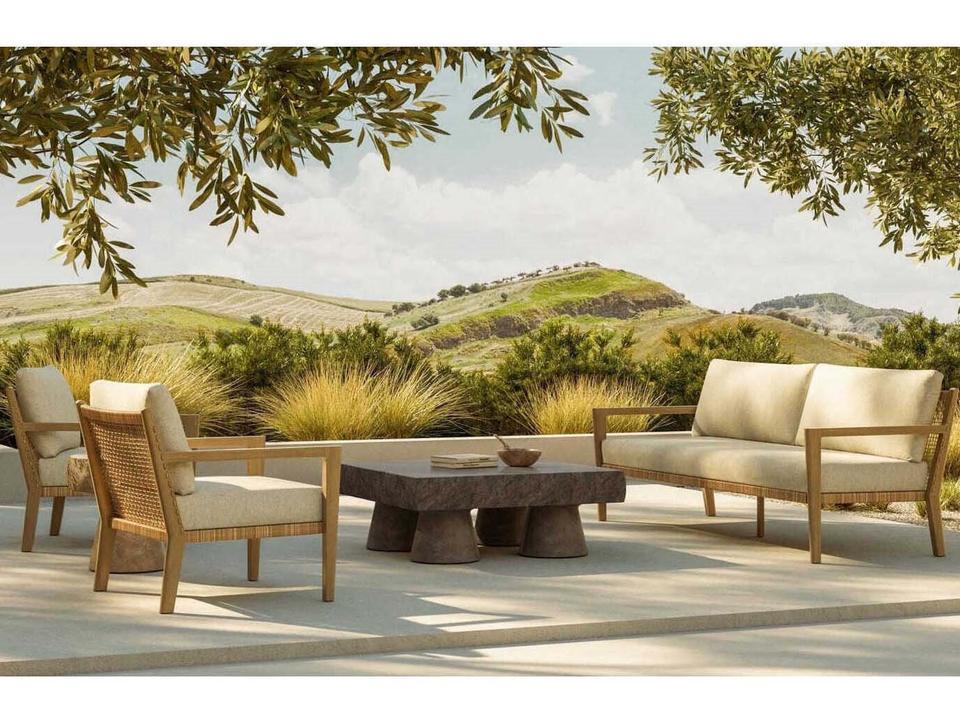 Bozeman Wicker Lounge Set