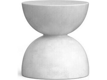 Cabo Concrete Hourglass Side Table