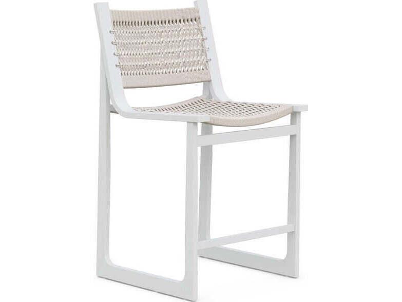 Cozumel Bar Stool in White