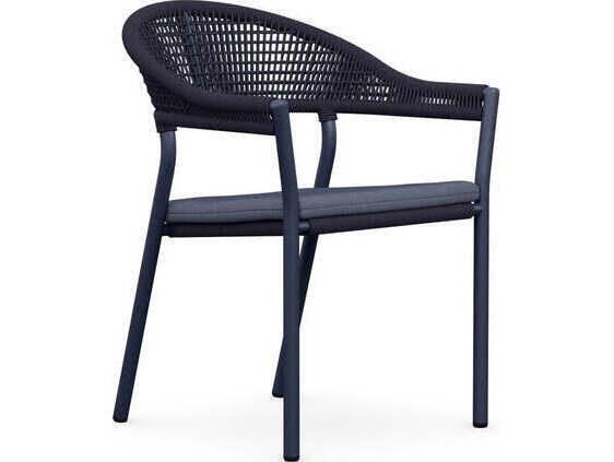 Crete Aluminum Cushion Dining Chair Set of 6