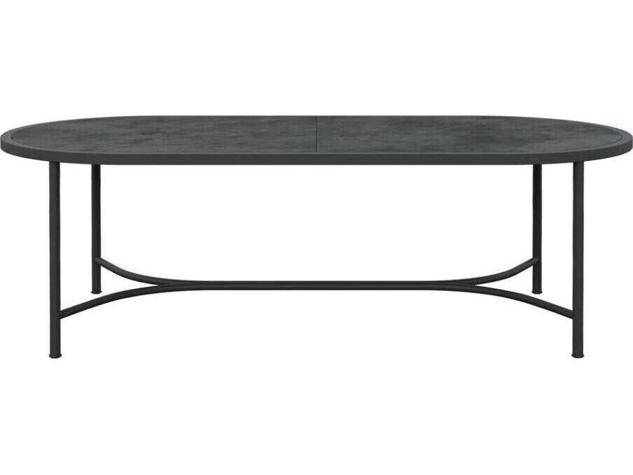 Pavia 96-inch Dekton Dining Table in Charcoal