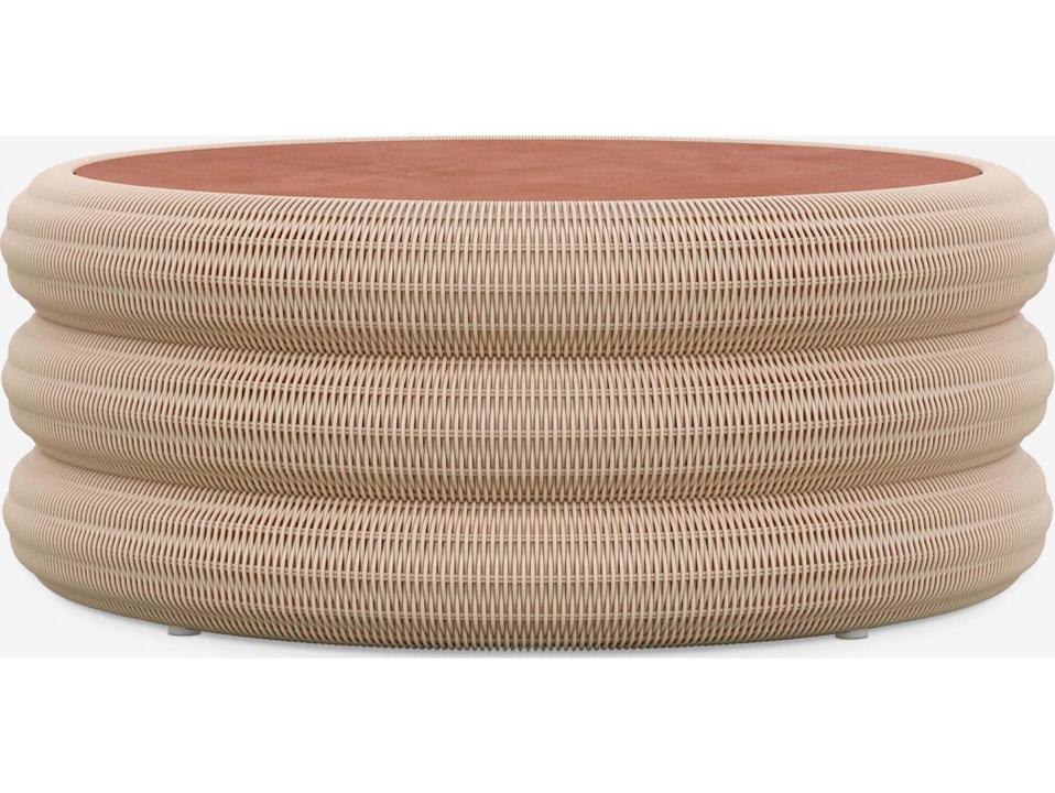 Umber Dekton Round Table Top 34-Inch