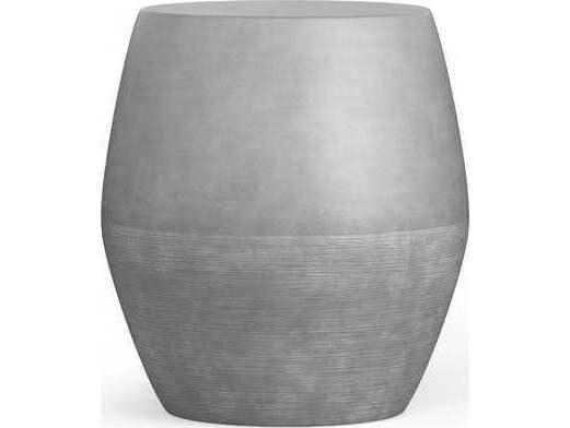 Durban Round Concrete Side Table