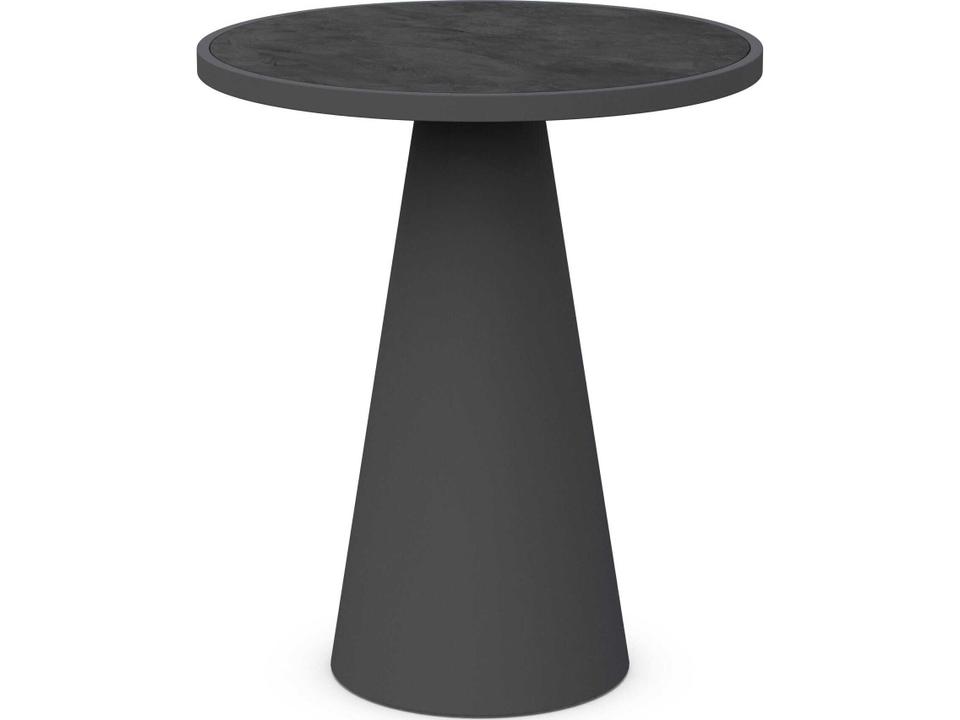 Leon Bar Table Charcoal Dekton Top Modern