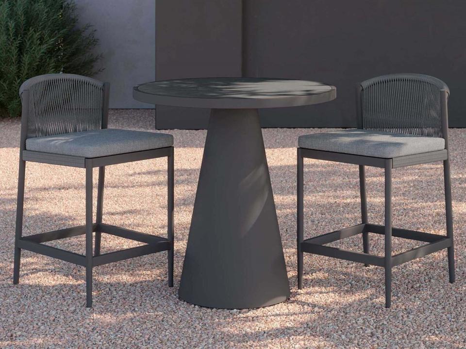 Leon Counter Table And Counter Stools Set
