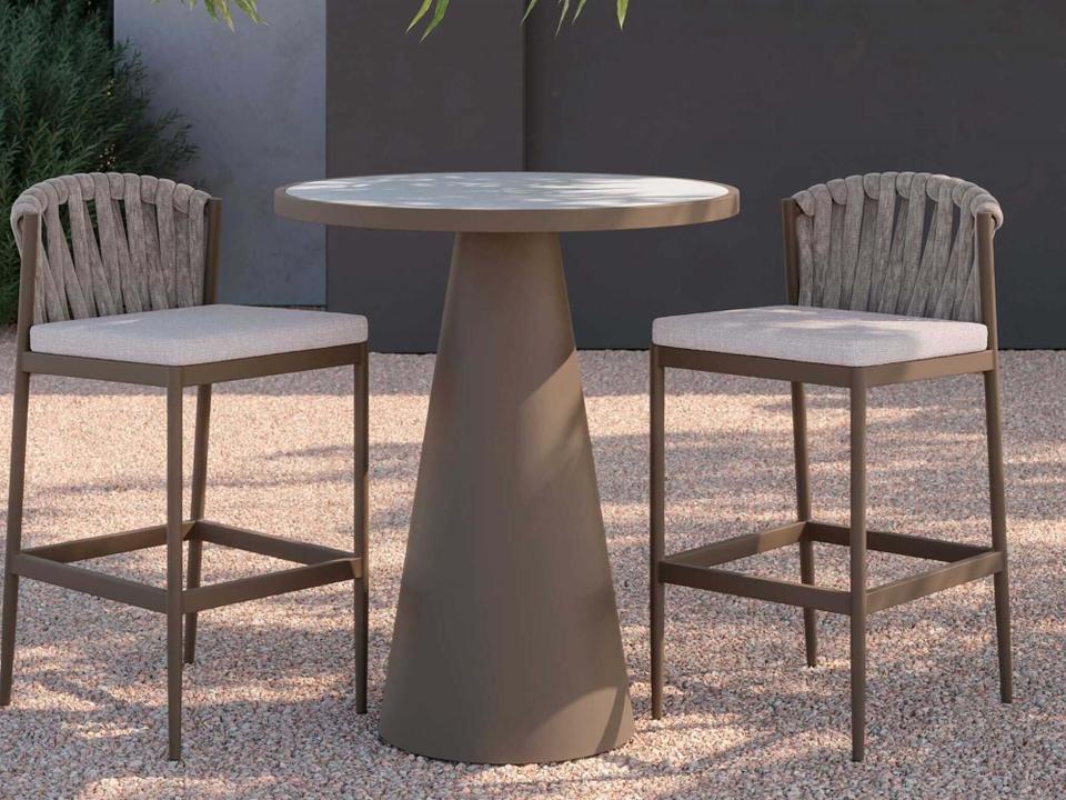 Leon Bar Table And Bar Stools Set
