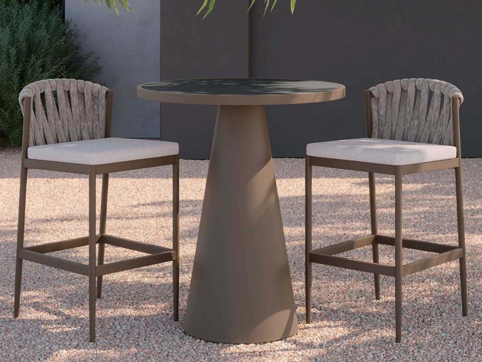 Leon Bar Table And Bar Stools Set