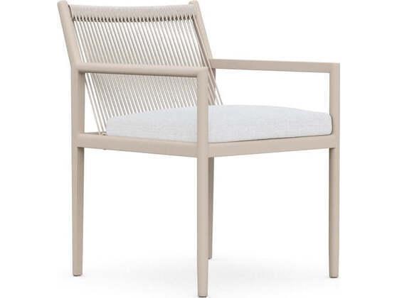 Madeira Dining Chair Ivory Rope Outdoor