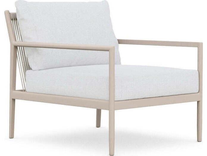 Madeira Aluminum Club Chair with Polar Solvita Cushions