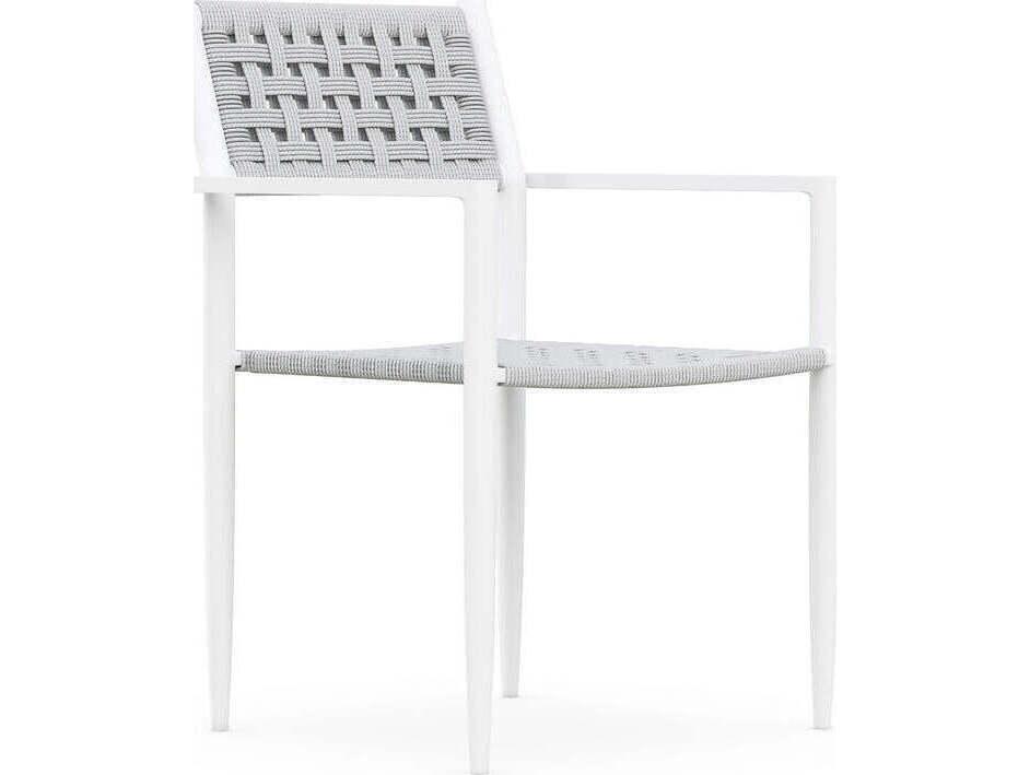 Naples Aluminum Rope Dining Chair Set of 4
