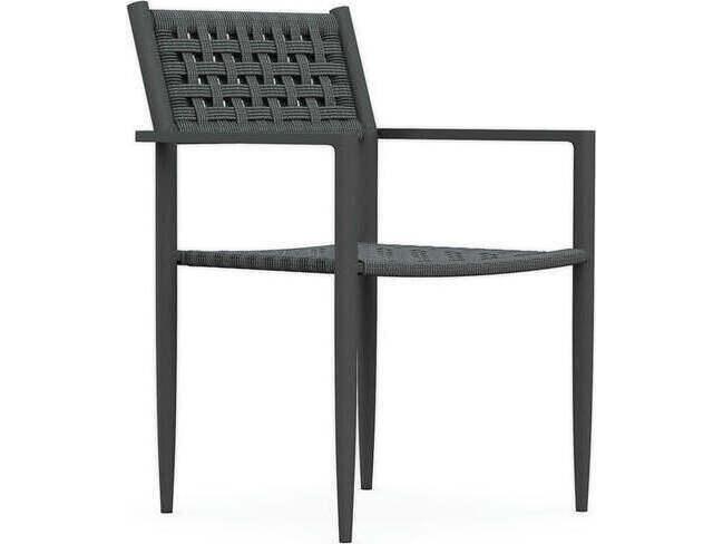 Naples Aluminum Rope Dining Chair Set of 4