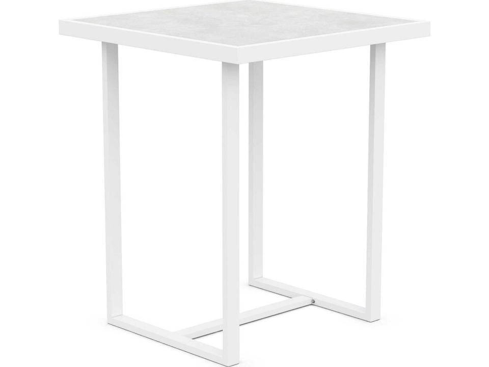 Pavia Outdoor Bar Table Aluminum Square