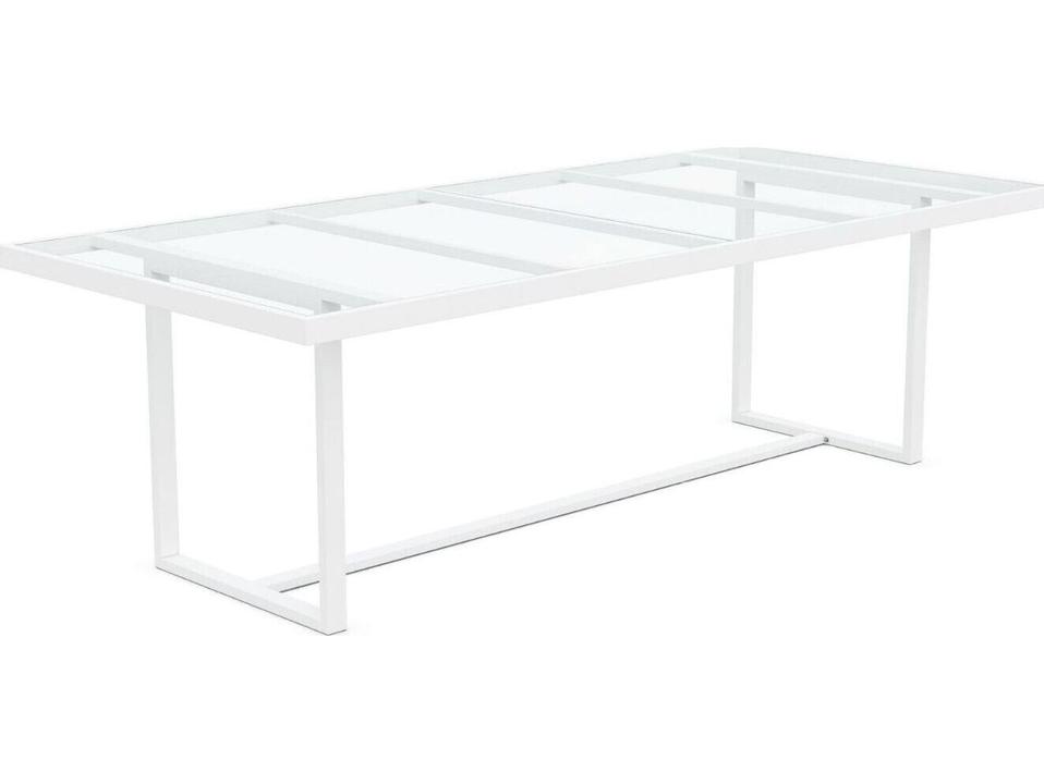 Pavia 96-Inch Rectangular Dining Table with Umber Dekton Top