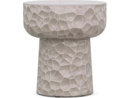 Panama Side Table Oat Concrete
