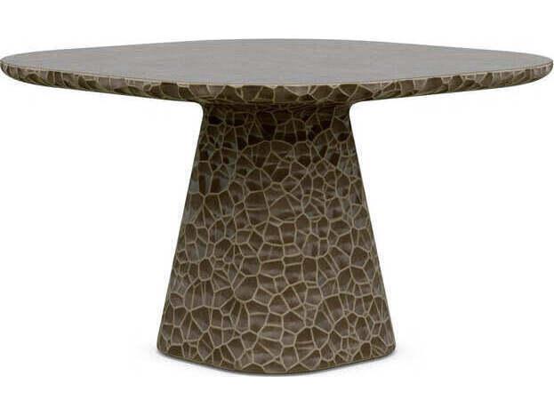 Panama 48-inch Round Concrete Dining Table