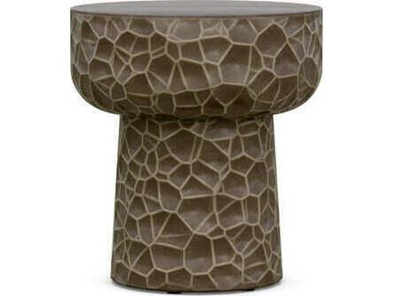 Panama Side Table in Umber Concrete