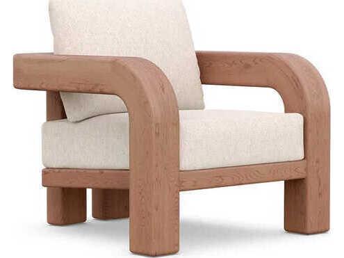 Rio Natural Teak Cushion Lounge Chair