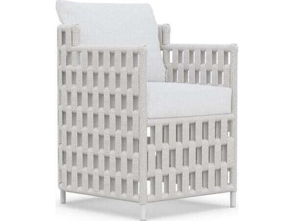 Santa Cruz Rope Dining Chair Modern All-Weather Wicker