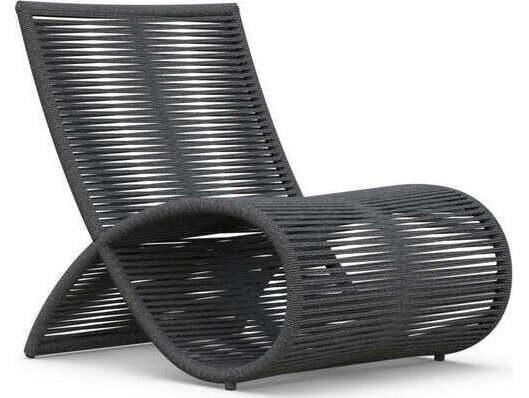 Wave Aluminum Rope Lounge Chair Set of 2