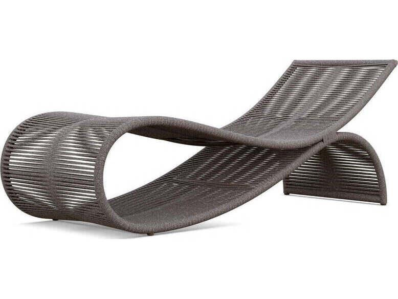 Wave Chaise Lounge Outdoor Rope