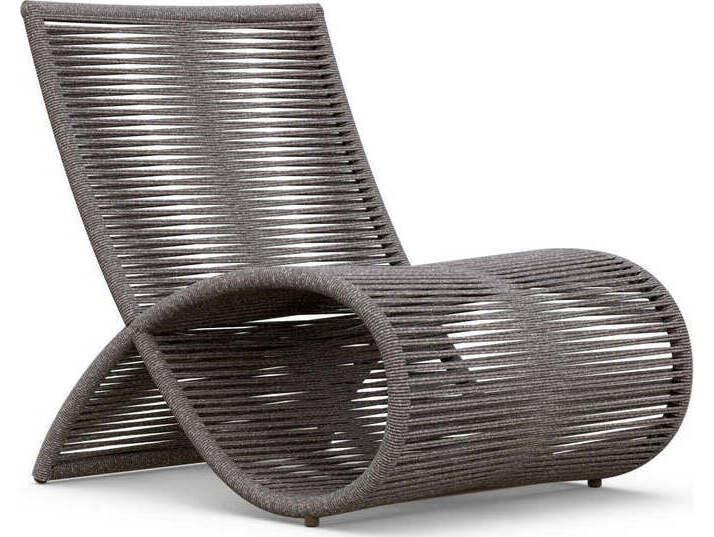 Wave Aluminum Rope Lounge Chair Set of 2
