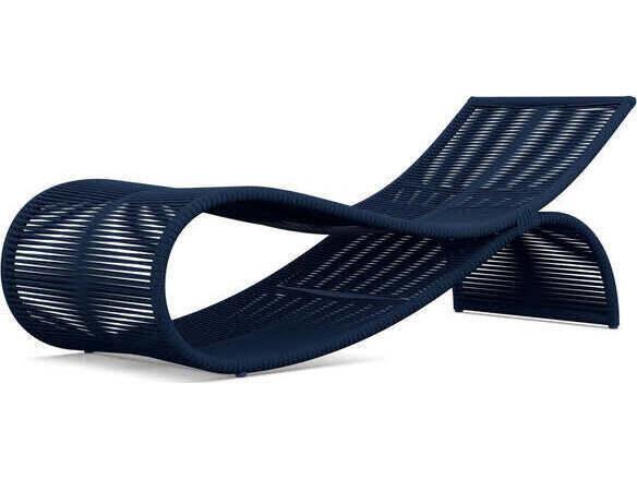 Wave Chaise Lounge Outdoor Rope Chair