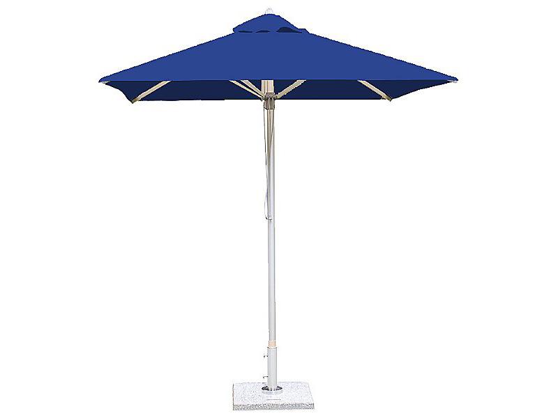 Santa Ana 2.0m Square Pulley Lift Patio Umbrella with Aluminum Frame